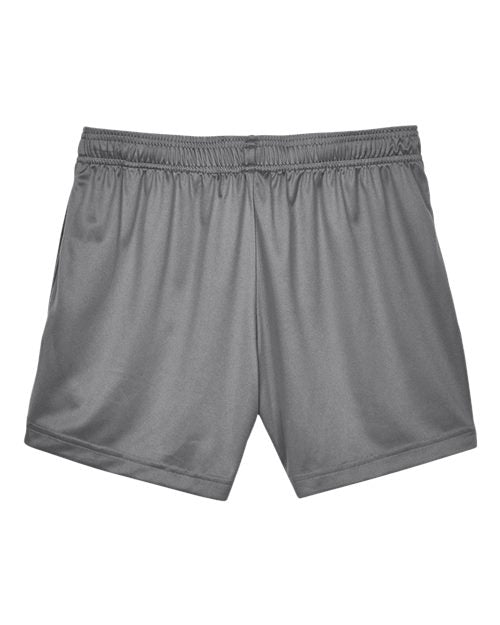 Team 365 TT11SHW, Women's Zone Performance Shorts, Sport Graphite