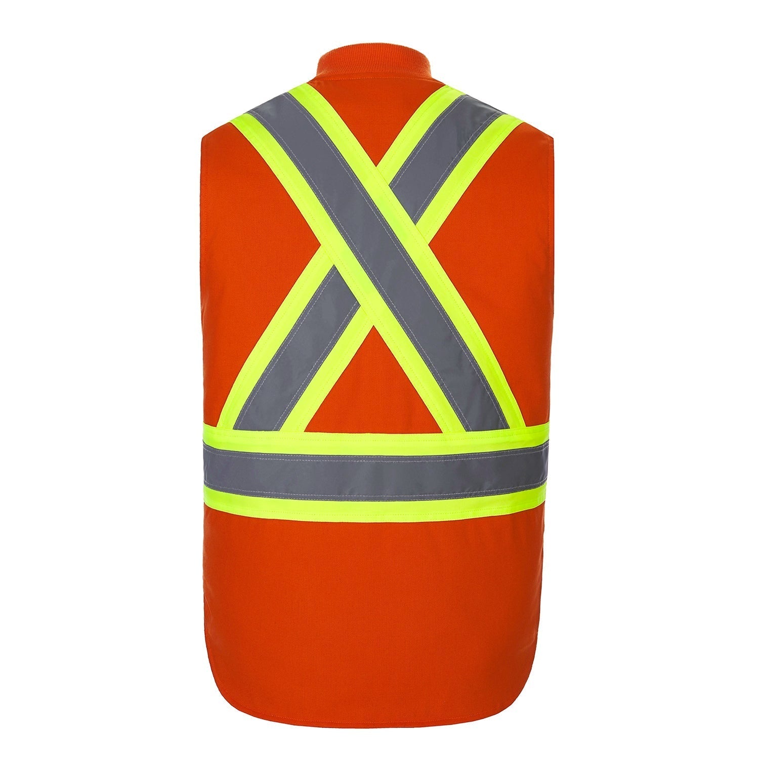 L01295 - Titan - Cotton Canvas Hi-Vis Vest 1295 adult CX2 Hi-Vis mens sherpa