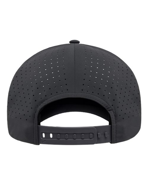 Flexfit 180AP, Delta Snapback Perforated Cap, Dark Grey