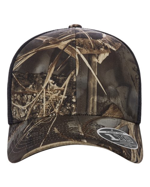 Flexfit 110M, 110 Mesh-back Cap, Realtree Max7/ Brown