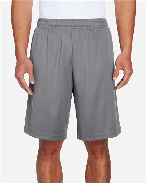 Team 365 TT11SH, Men's Zone Performance Shorts, Sport Graphite