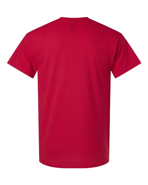 Gildan 3000, Unisex Light Cotton T-shirt, Cherry Red