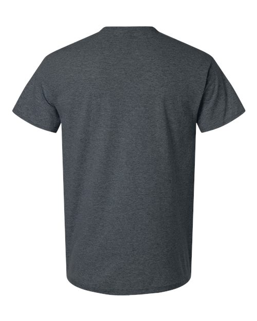 Gildan 3000, Unisex Light Cotton T-shirt, Dark Heather