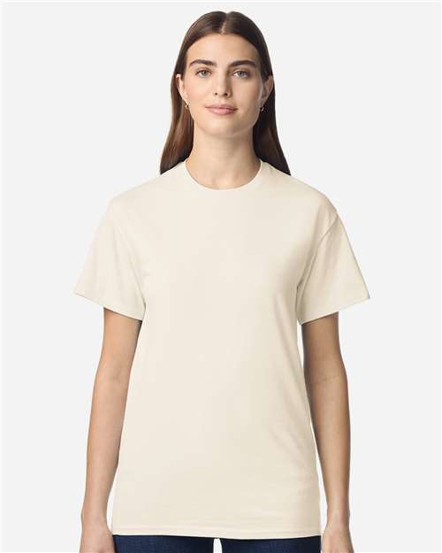 Gildan 3000, Unisex Light Cotton T-shirt, Natural