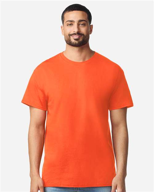 Gildan 3000, Unisex Light Cotton T-shirt, Orange