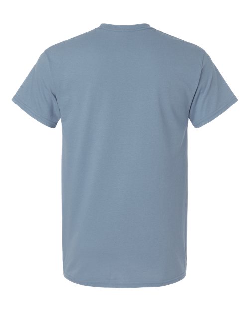 Gildan 3000, Unisex Light Cotton T-shirt, Stone Blue