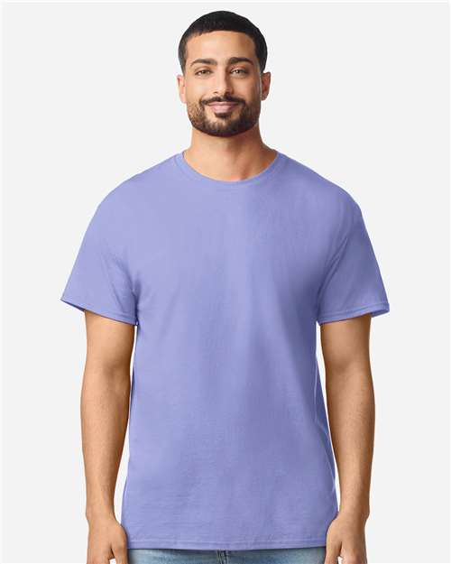 Gildan 3000, Unisex Light Cotton T-shirt, Violet
