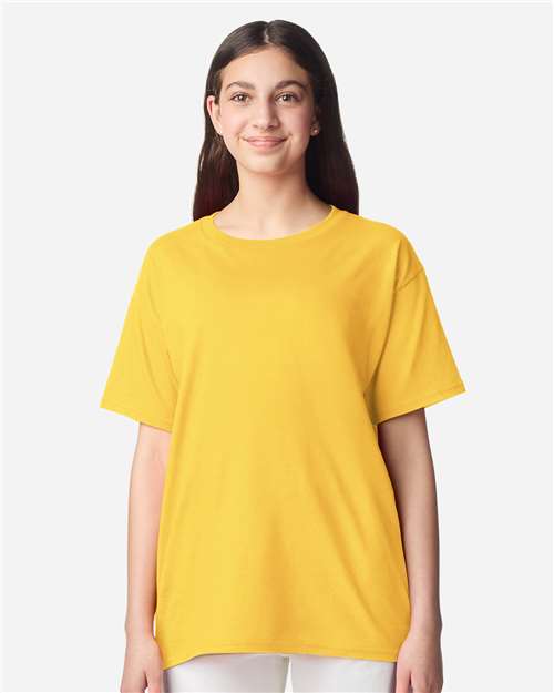Gildan 3000B, Youth Light Cotton T-shirt, Daisy