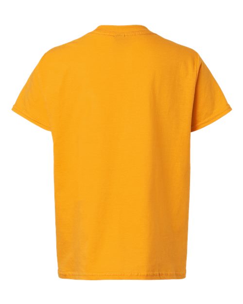 Gildan 3000B, Youth Light Cotton T-shirt, Gold