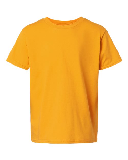 Gildan 3000B, Youth Light Cotton T-shirt, Gold