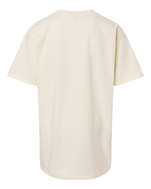 Gildan 3000B, Youth Light Cotton T-shirt, Natural