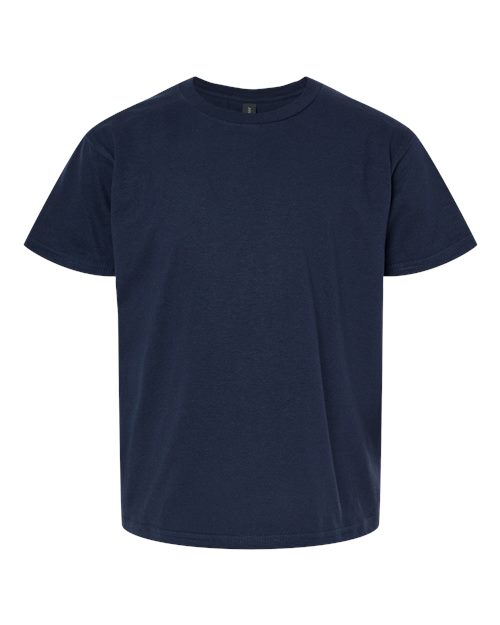 Gildan 3000B, Youth Light Cotton T-shirt, Navy