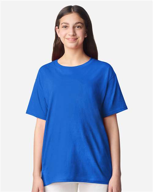 Gildan 3000B, Youth Light Cotton T-shirt, Royal