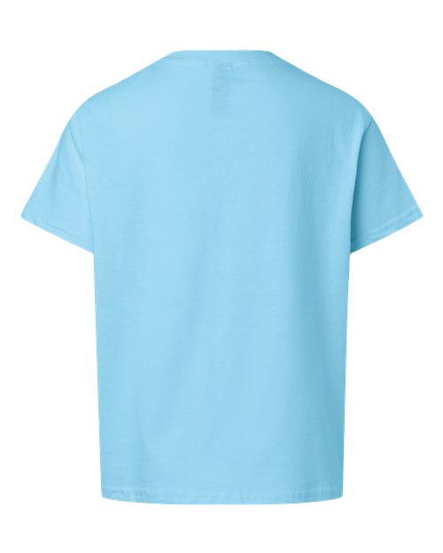 Gildan 3000B, Youth Light Cotton T-shirt, Sky