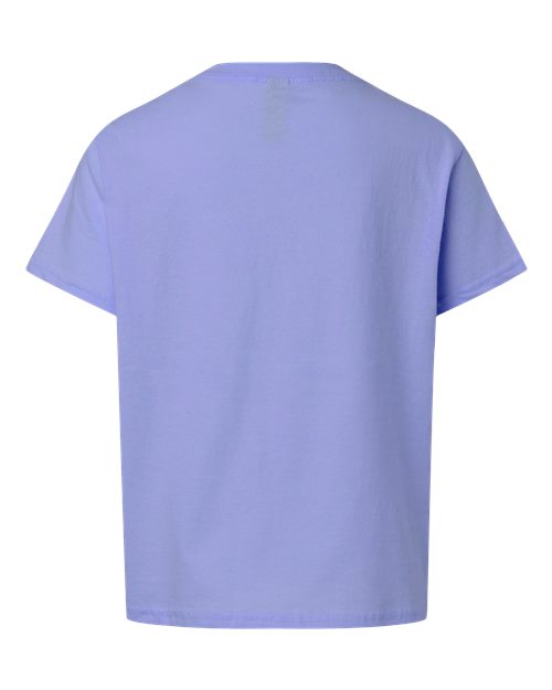 Gildan 3000B, Youth Light Cotton T-shirt, Violet