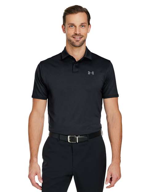 Men's T2G Polo - Limited Edition - - 15867 Black PTC Grey XL 1368122 250E2 AB Retail Exclusive Brands Antimicrobial CA New ab Limited Edition Mens & Unisex Moisture-Management New AB Polos Polos & Knits Polyester Short Sleeves Spandex Sport Shirts Tops Under Armour Visible Logos