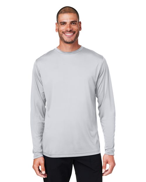 Unisex Capital Long Sleeve Performance T-Shirt - - 13220 267A7 4-4.9 oz AB Exclusive Brands Activewear CA New ab CE10L CORE365 Crewneck Explore Corporate Explore Corporate Company Gear Explore Corporate Uniforms Long Sleeves Mens & Unisex Moisture-Management New New AB Performance Polyester - 100% S&S Exclusive Brands Safety Sun/UV Protection T-Shirts T-Shirts - Long Sleeve Tear Away Tops