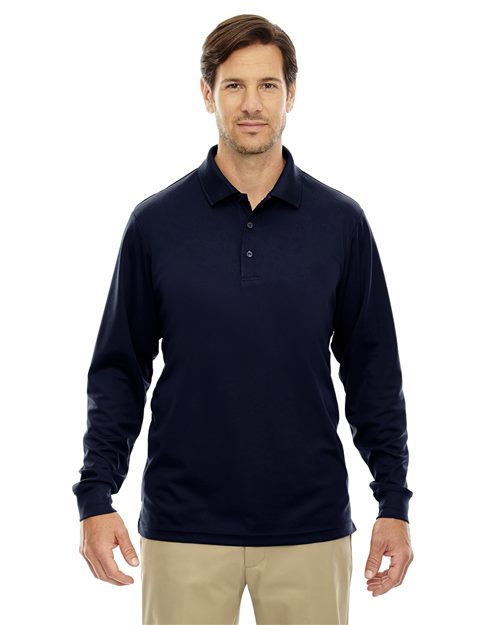Men's Tall Pinnacle Performance Long Sleeve Piqué Polo - - 13277 239A7 4-4.9 oz 88192T AB Exclusive Brands Antimicrobial Back to School 2025 CA CA New ab CORE365 Long Sleeves Mens & Unisex Moisture-Management New AB Performance Pique Polos Polos & Knits Polyester - 100% S&S Exclusive Brands Side Seams Spiritwear Sport Shirts Sun/UV Protection Talls Tops