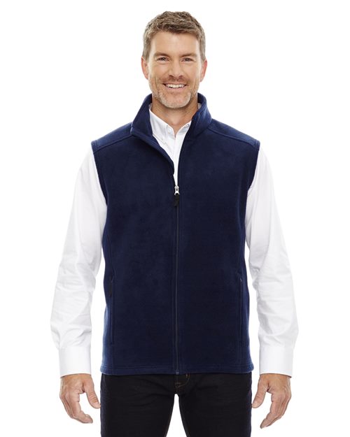 Men's Tall Journey Fleece Vest - - 13282 236A7 7-7.9 oz 88191T AB Exclusive Brands CA New ab CORE365 Fleece Full-Zips Media Pocket Mens & Unisex New AB Outerwear Pockets Polyester - 100% S&S Exclusive Brands Sleeveless Talls Vests Zips