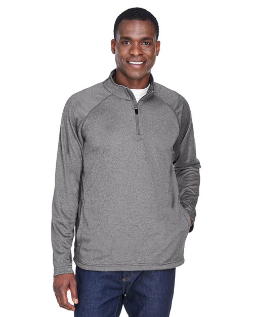 Men's Stretch Tech-Shell® Compass Quarter-Zip Pullover - - 13310 656B2 7-7.9 oz AB Exclusive Brands CA New ab Devon & Jones DG440 Long Sleeves Mens & Unisex Moisture-Management New AB Performance Pockets Polos & Knits Polyester - 100% Pullovers Quarter-Zips S&S Deep Deals S&S Exclusive Brands Tops Zips
