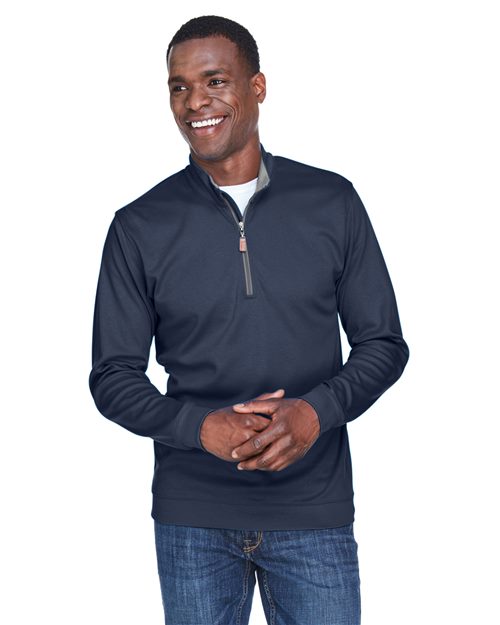 Men's DRYTEC20™ Performance Quarter-Zip Pullover - - 13365 660B2 7-7.9 oz AB Exclusive Brands CA New ab Cotton - 100% Devon & Jones DG479 Long Sleeves Mens & Unisex Moisture-Management New AB Performance Polos & Knits Pullovers Quarter-Zips S&S Exclusive Brands Tops Wrinkle Free Zips