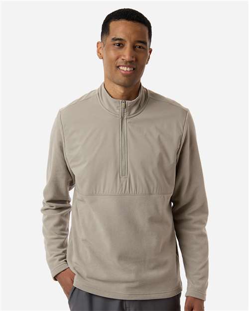 Adidas A2020, Men's Ultimate365 Cozy Quarter-zip Pullover, Putty Beige