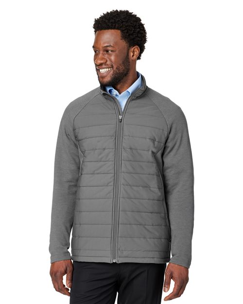 Men's New Classics® Charleston Hybrid Jacket - - 13390 697B2 7-7.9 oz AB Exclusive Brands CA New ab Cotton Devon & Jones DG704 Full-Zips Jackets Long Sleeves Mens & Unisex New AB Outerwear Pockets Polyester Puffers S&S Exclusive Brands Zips