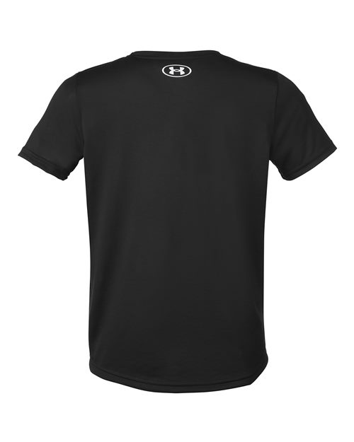 Under Armour 1377487, Youth Tech Team T-shirt, Black/ White