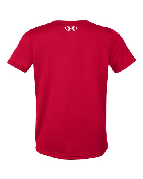 Under Armour 1377487, Youth Tech Team T-shirt, Red/ White