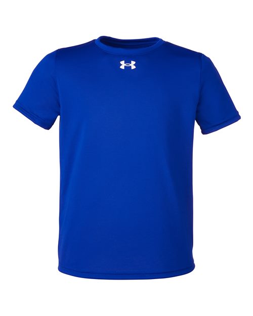 Under Armour 1377487, Youth Tech Team T-shirt, Royal/ White
