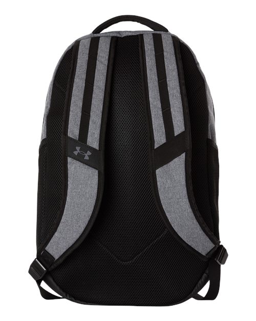 Under Armour 1384672, Hustle Backpack 6.0, Castlerock Heather/ Black