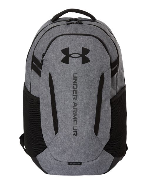Under Armour 1384672, Hustle Backpack 6.0, Castlerock Heather/ Black