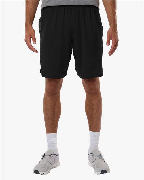 Men's Tech Vent 9" Shorts - - 16137 Black Castlerock 011E2 6005528 AB Retail Exclusive Brands Activewear Bottoms CA New ab Mens & Unisex Mesh Moisture-Management New AB Performance Polyester Shorts Spandex Under Armour Visible Logos