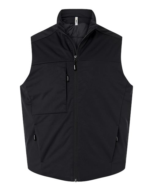 CORE365 CE716, Unisex Techno Lite Flat-fill Insulated Vest, Black