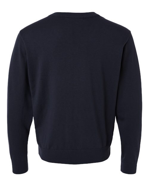 Devon & Jones DG445, Men's New Classics V-neck Sweater, Navy