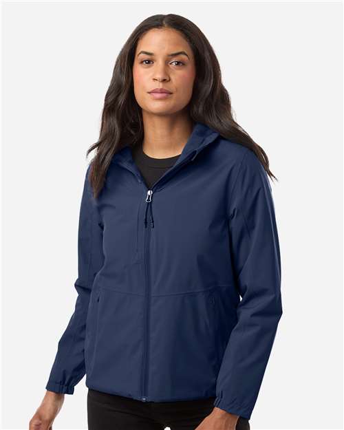 CORE365 CE812W, Women's Barrier All Season Jacket, Classic Navy