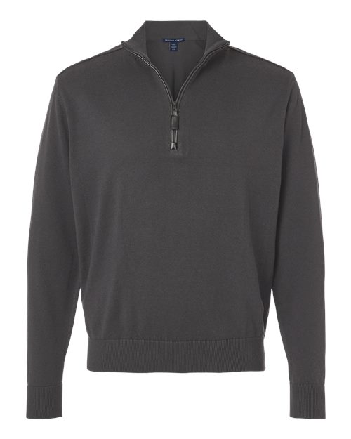 Devon & Jones DG446, Men's New Classics Quarter-zip Sweater, Graphite