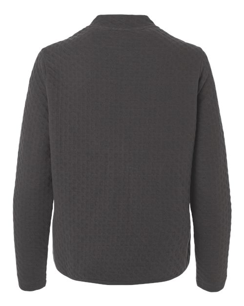 Devon & Jones DG740W, Women's Berkeley Textured Full-zip Jacket, Graphite