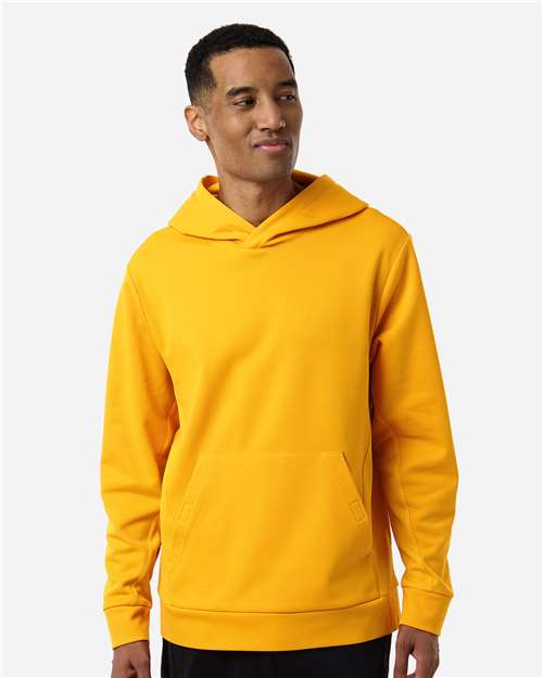 Team 365 TT400, Unisex Squad Hooded Tech Fleece Pullover, Sport Athletic Gold