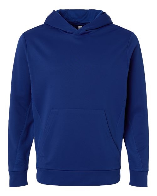 Team 365 TT400, Unisex Squad Hooded Tech Fleece Pullover, Sport Royal
