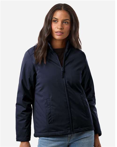 Harriton M781W, Women's Guardian Insulated Utility Jacket, Dark Navy