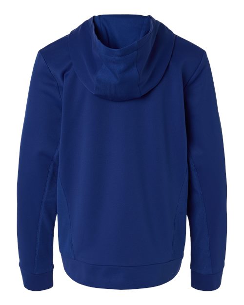 Team 365 TT400Y, Youth Squad Hooded Tech Fleece Pullover, Sport Royal