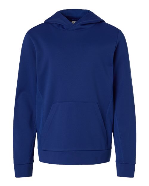 Team 365 TT400Y, Youth Squad Hooded Tech Fleece Pullover, Sport Royal