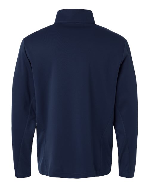Team 365 TT401, Unisex Squad Cadet Quarter-zip Tech Fleece Pullover, Sport Dark Navy