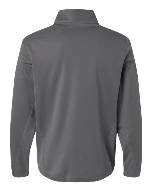 Team 365 TT401, Unisex Squad Cadet Quarter-zip Tech Fleece Pullover, Sport Graphite