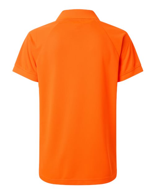 Harriton M208W, Women's Charge Snag And Soil Protect Polo, Safety Orange