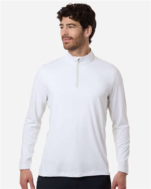 Puma Golf 628858, Men's Pure 2.0 Quarter-zip, White Glow/ Sedate Grey