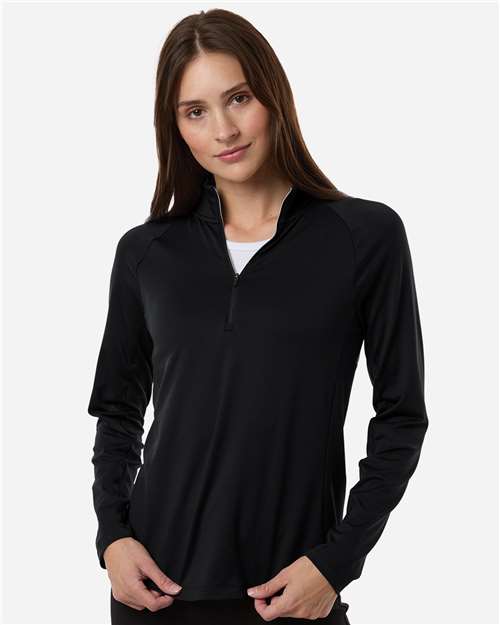 Puma Golf 629449, Women's Pure 2.0 Quarter-zip Pullover, Puma Black