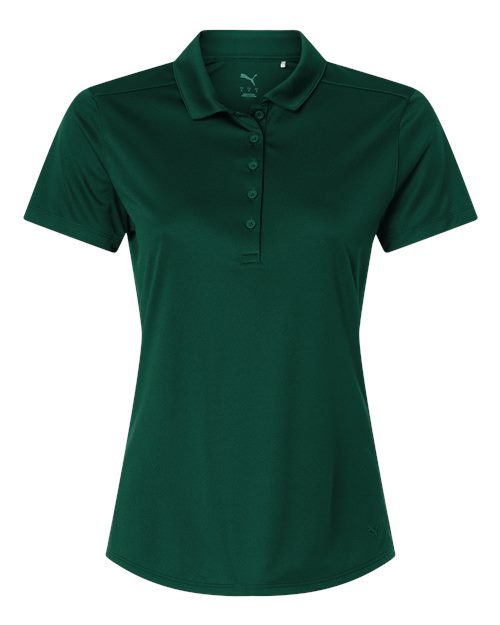 Puma Golf 629944, Womens Pure 2.0 Polo, Dark Myrtle