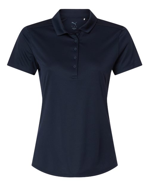 Puma Golf 629944, Womens Pure 2.0 Polo, Deep Navy